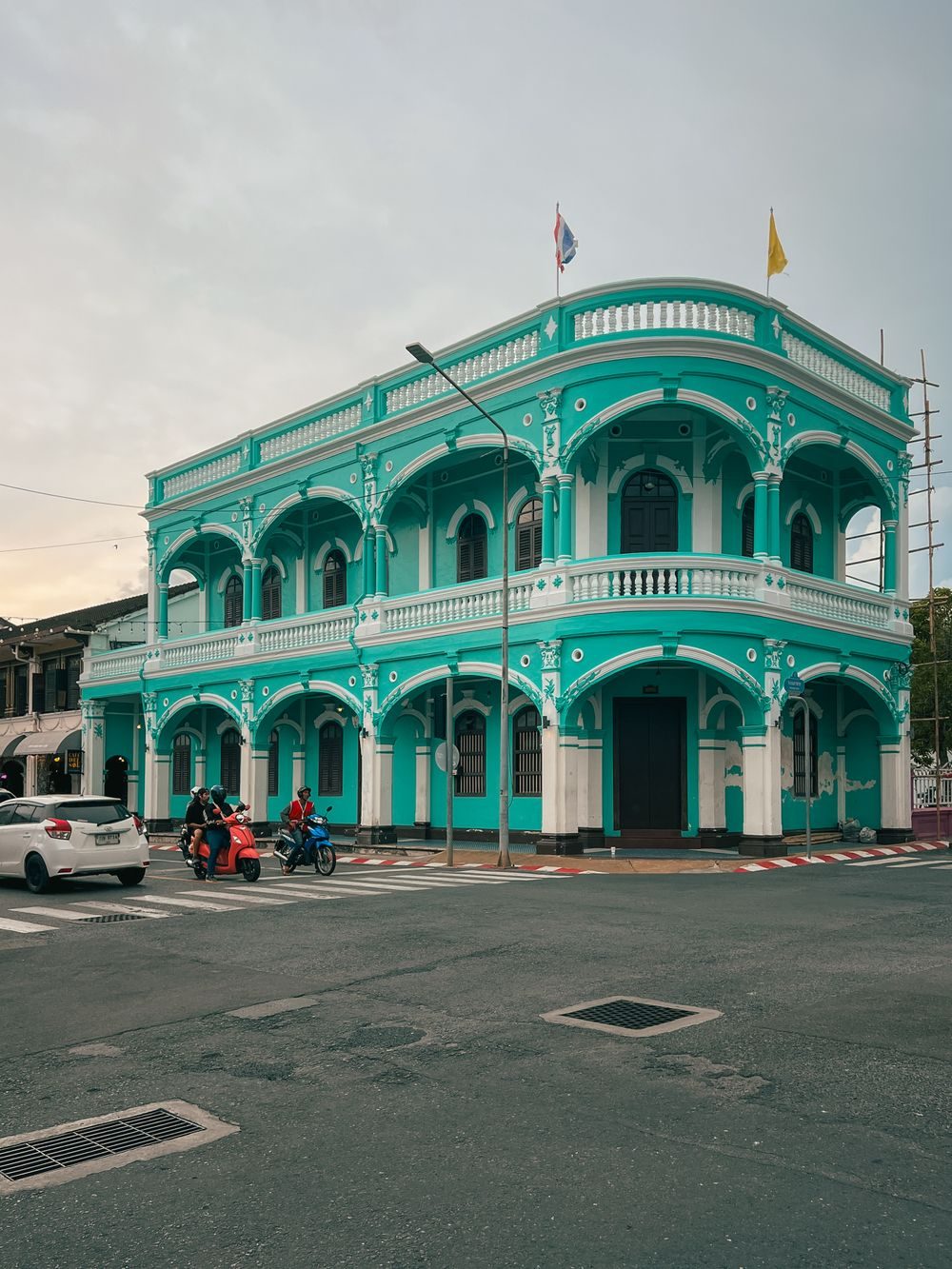 Sino-Portuguese shophouse in Phuket Old Town